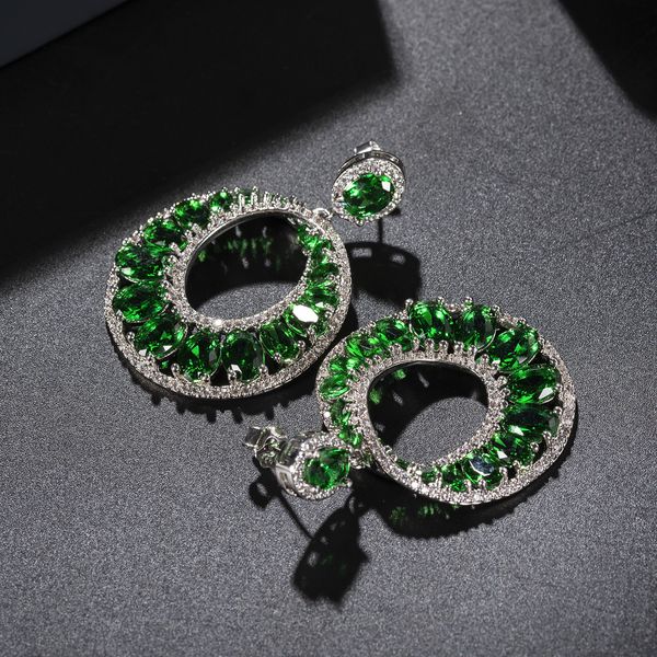 Grandmother Green Zircon Crystal Earrings Famous Woman Luxury Lovely Girl Baitao Personality Korean Super Flash Earrings Wholesale
Grandmother Green Zircon Crystal Earrings Famous Woman Luxury Lovely Girl Baitao Personality Korean Super Flash Earrings Wholesale
