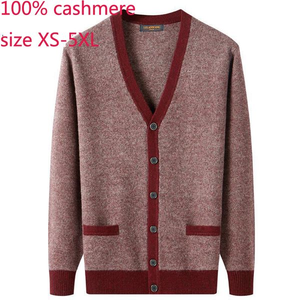 new autumn cashmere men thickened jacket computer knitted casual v-neck cardigan single breasted plus size xs-5xl, White;black
new autumn cashmere men thickened jacket computer knitted casual v-neck cardigan single breasted plus size xs-5xl, White;black