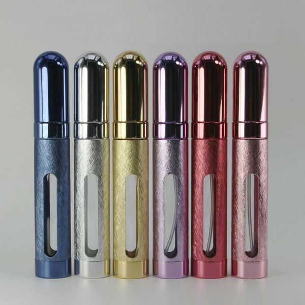 12ml Portable Mini Refillable Perfume Bottle With Spray Scent Pump Empty Cosmetic Containers Spray Atomizer Bottle For Travel