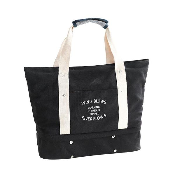 2020 women double layer large capacity travel luggage pouch canvas tote shoulder bag
2020 women double layer large capacity travel luggage pouch canvas tote shoulder bag