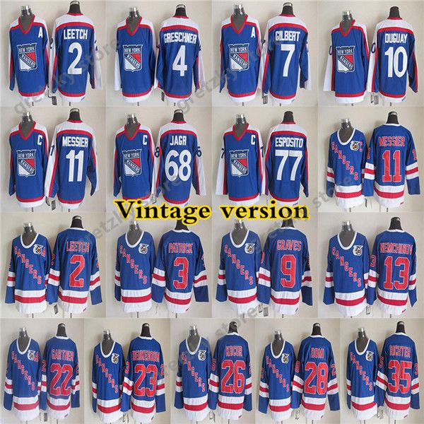 vintage jerseys new york rangers 11 messier 99 gretzky 68 jagr 9 graves 2 leetch 35 richter ccm fashion hockey jerseys, Black;red
vintage jerseys new york rangers 11 messier 99 gretzky 68 jagr 9 graves 2 leetch 35 richter ccm fashion hockey jerseys, Black;red