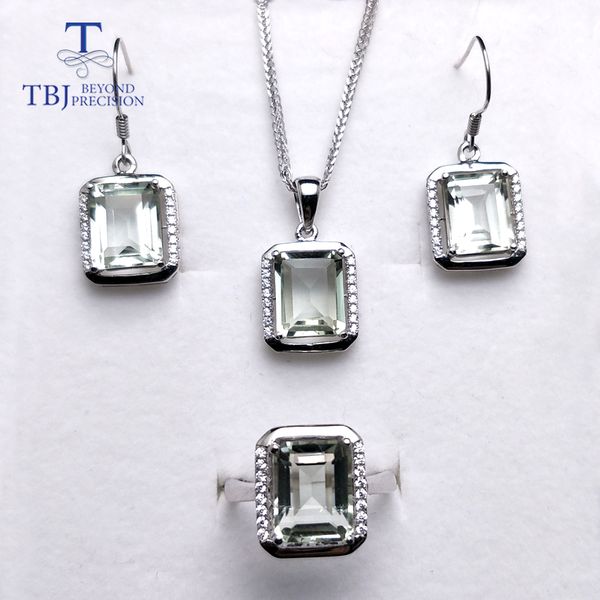 tbj,natural green amethyst quartz gemstone jewelry set in 925 silver classic ring pendant earring gemstone jewelry for women mom, Black
tbj,natural green amethyst quartz gemstone jewelry set in 925 silver classic ring pendant earring gemstone jewelry for women mom, Black