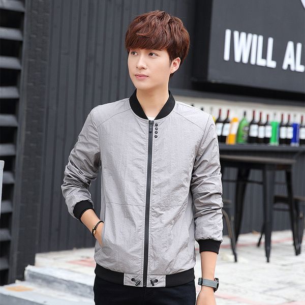 yg6073-4 wholesale 2017 new autumn thin men, men jacket baseball jacket, Black;brown
yg6073-4 wholesale 2017 new autumn thin men, men jacket baseball jacket, Black;brown