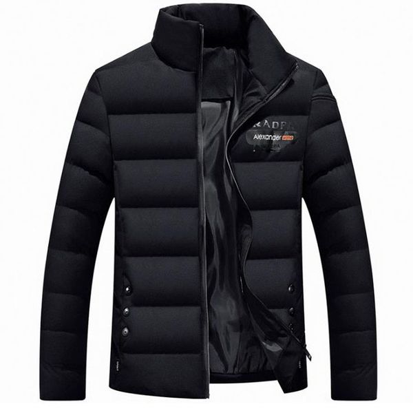 new winter 2019 men cotton-padded jacket warm windproof students thick paragraph contracted comfortable fashion cotton coat, Black
new winter 2019 men cotton-padded jacket warm windproof students thick paragraph contracted comfortable fashion cotton coat, Black