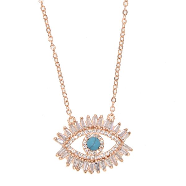 18k gold plated turkish evil eye necklace lucky girl gift baguette cubic zirconia turquoise geomstone evil eye jewelry, Silver
18k gold plated turkish evil eye necklace lucky girl gift baguette cubic zirconia turquoise geomstone evil eye jewelry, Silver