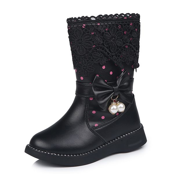 children shoes autumn winter boots bow flower toddler little girls warm shoes kids non-slip leather kids casual the girl, Black;grey
children shoes autumn winter boots bow flower toddler little girls warm shoes kids non-slip leather kids casual the girl, Black;grey