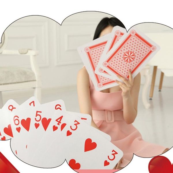 extra large крупногабаритные playing cards большие карты огромные большой a4 покер четыре девять раз покер смешной партбилеты покер настольн, Black;blue 
extra large крупногабаритные playing cards большие карты огромные большой a4 покер четыре девять раз покер смешной партбилеты покер настольн, Black;blue