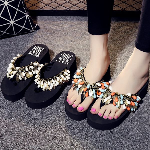 qwedf women's slippers new flip flops fringe fashion women's high heels black shoes summer slippers for women beach shoes hx-89
qwedf women's slippers new flip flops fringe fashion women's high heels black shoes summer slippers for women beach shoes hx-89