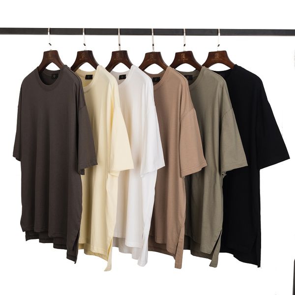 men's t-shirts summer mens designer t shirts high street ins hem split solid color oversize loose women couples t-shirt fashion short s, White;black
men's t-shirts summer mens designer t shirts high street ins hem split solid color oversize loose women couples t-shirt fashion short s, White;black