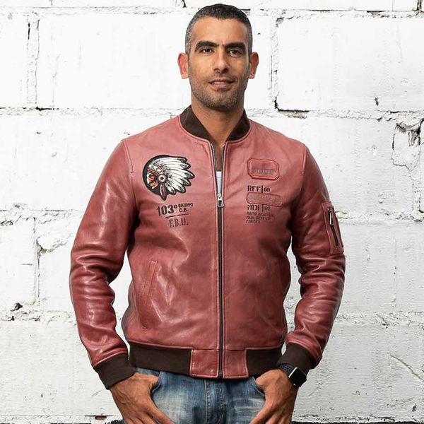 air avirex force flight slim sheepskin genuine men casual baseball leather coat solid bomber jacket, Black
air avirex force flight slim sheepskin genuine men casual baseball leather coat solid bomber jacket, Black