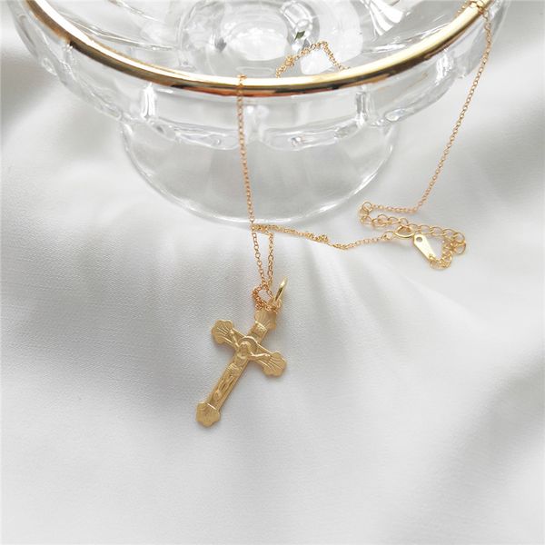pofunuo real 925 sterling silver minimalist gold color cross pendant neckalce religious style women simple fine jewelry necklace
pofunuo real 925 sterling silver minimalist gold color cross pendant neckalce religious style women simple fine jewelry necklace