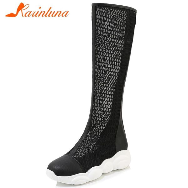 karin new design large size 46 platform summer boots women shoes zip up solid knee-high boots woman shoes, Black
karin new design large size 46 platform summer boots women shoes zip up solid knee-high boots woman shoes, Black