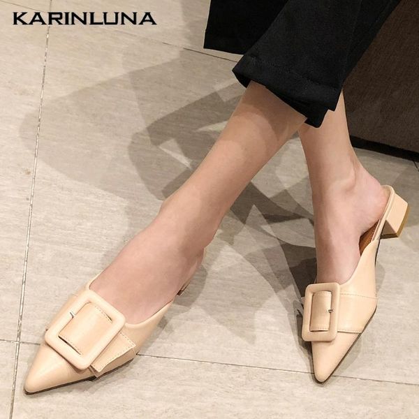 karin 2020 new fashion women mules sandals square heels pointed toe metal decoration pumps summer casual women shoes, Black
karin 2020 new fashion women mules sandals square heels pointed toe metal decoration pumps summer casual women shoes, Black