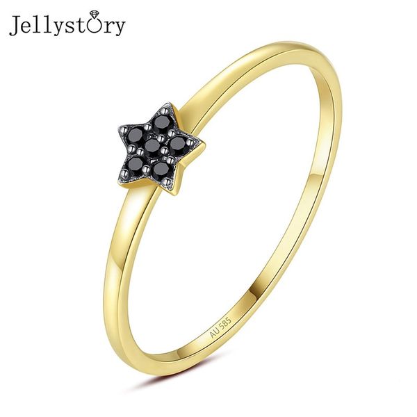 jellystory 14k gold ring for women five-pointed star obsidian gemstones rings fashion fine jewelry wedding gift wholesale, Golden;silver
jellystory 14k gold ring for women five-pointed star obsidian gemstones rings fashion fine jewelry wedding gift wholesale, Golden;silver