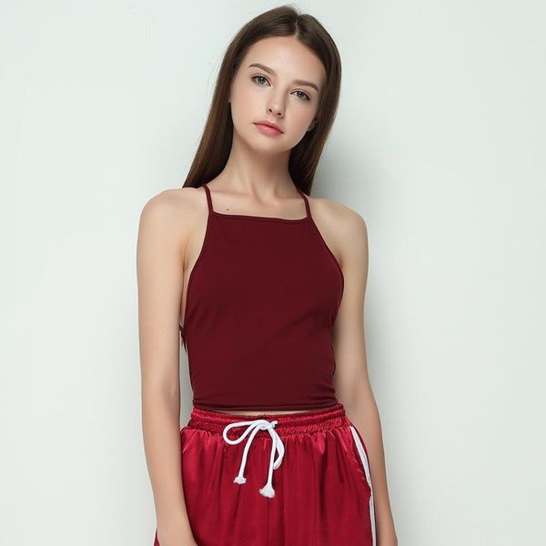 summer fashion women elastic cotton tie back camis tied strap crop backless tank cross camisole fine, White
summer fashion women elastic cotton tie back camis tied strap crop backless tank cross camisole fine, White