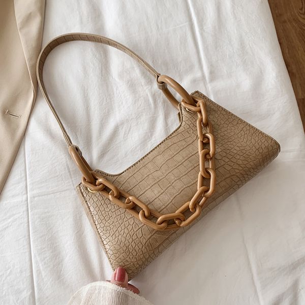 thick chain design small pu leather shoulder bags for women 2020 new elegant handbags female travel crocodile pattern hand bag
thick chain design small pu leather shoulder bags for women 2020 new elegant handbags female travel crocodile pattern hand bag