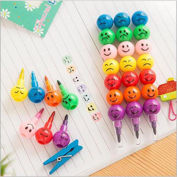 7 Colors Crayons Creative Sugar-Coated Haws Cartoon Smiley Graffiti Pen Stationery Gifts For Kids Wax Crayon Pencil 7 Colors
7 Colors Crayons Creative Sugar-Coated Haws Cartoon Smiley Graffiti Pen Stationery Gifts For Kids Wax Crayon Pencil 7 Colors