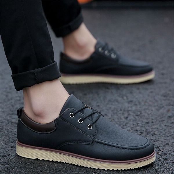 new men shoes 2019 autumn men's casual shoes fashion men sneakers trainers lace-up flat driving zapatillas hombre, Black
new men shoes 2019 autumn men's casual shoes fashion men sneakers trainers lace-up flat driving zapatillas hombre, Black