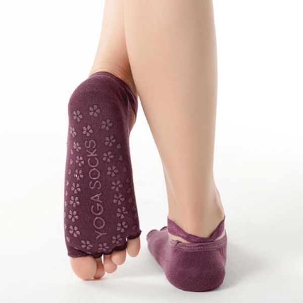 fashion lady home fitness cross sock silicone anti slip full toe toeless gym women dancing ballet yoga socks, Black
fashion lady home fitness cross sock silicone anti slip full toe toeless gym women dancing ballet yoga socks, Black