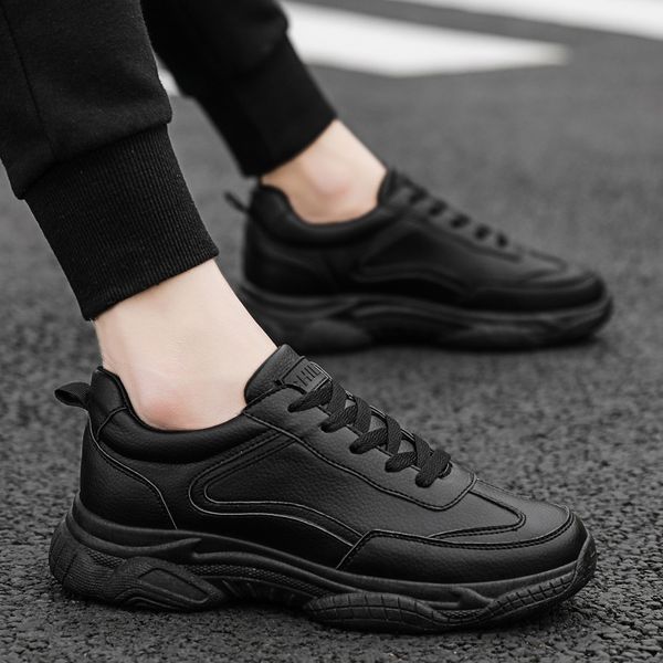 2019 spring new style pure black shoe casual men's hundred towers trendy shoes running athletic shoes men's korean-style trend s
2019 spring new style pure black shoe casual men's hundred towers trendy shoes running athletic shoes men's korean-style trend s