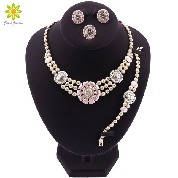 2020 dubai gold color jewelry sets for women african necklace earrings bracelet ring set for party wedding bridal accessories, Slivery;golden
2020 dubai gold color jewelry sets for women african necklace earrings bracelet ring set for party wedding bridal accessories, Slivery;golden