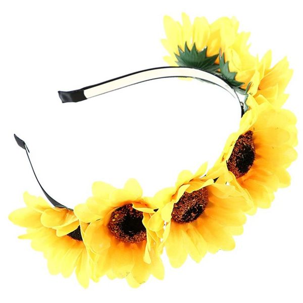 sunflower flower girl hair wreath hairband headband headwear party festivals hairbands fashion women wedding hair accessories
sunflower flower girl hair wreath hairband headband headwear party festivals hairbands fashion women wedding hair accessories