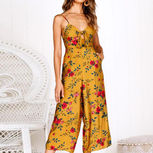 avodovama summer bohemian print jumpsuits women chiffon long jumpsuit fashion backless beach clothing, Black;white
avodovama summer bohemian print jumpsuits women chiffon long jumpsuit fashion backless beach clothing, Black;white