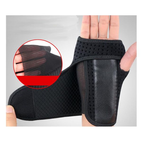 wrist support 1 pcs adjustable size wristband guard steel brace arthritis sprain carpal wrap protector, Black;red
wrist support 1 pcs adjustable size wristband guard steel brace arthritis sprain carpal wrap protector, Black;red