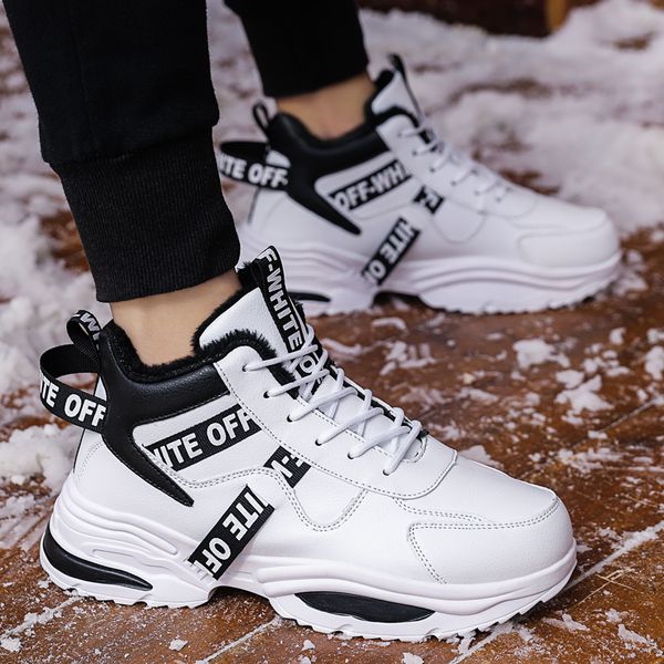 winter fashion men's casual shoes comfortable men keep warm velvet cotton shoes outdoor sneakers men snow chaussure homme, Black
winter fashion men's casual shoes comfortable men keep warm velvet cotton shoes outdoor sneakers men snow chaussure homme, Black