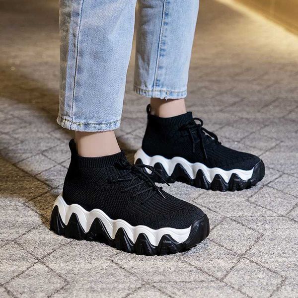 ladies shoes casual sneakers breathable women chunky sneakers flats shoe thick bottom shiny high-heighten shoes, Black
ladies shoes casual sneakers breathable women chunky sneakers flats shoe thick bottom shiny high-heighten shoes, Black