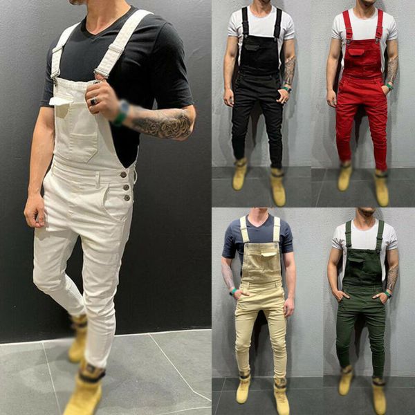 men's pants mens denim jeans dungarees overalls jumpsuit slim fit fashion bib casual trousers korean clothes men 2021, Black
men's pants mens denim jeans dungarees overalls jumpsuit slim fit fashion bib casual trousers korean clothes men 2021, Black