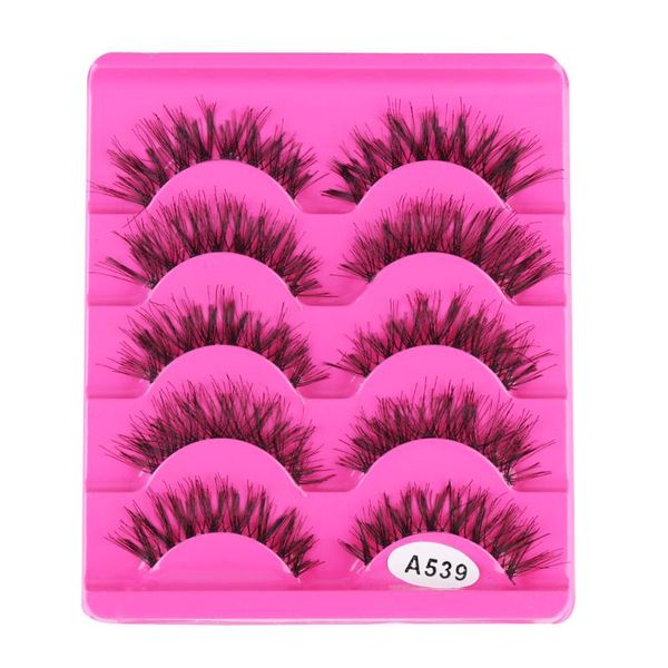 5pairs new fashion women soft natural long cross fake eye lashes handmade thick false eyelashes extension beauty makeup tools
5pairs new fashion women soft natural long cross fake eye lashes handmade thick false eyelashes extension beauty makeup tools