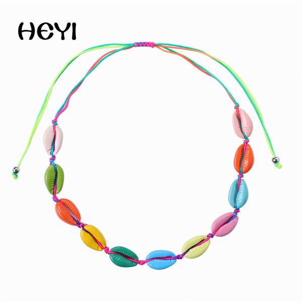 heyi new fashion black rope chain natural seashell choker necklace collar necklace shell choker for summer beach gif, Silver
heyi new fashion black rope chain natural seashell choker necklace collar necklace shell choker for summer beach gif, Silver