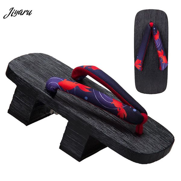 2019 fashion geta female wooden geta sandals japanese style flip flops anti-slip summer slippers for women, Black
2019 fashion geta female wooden geta sandals japanese style flip flops anti-slip summer slippers for women, Black