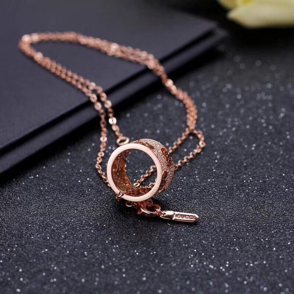 ring pendant sterling silver diamond necklace handmade design women party charm necklaces quality
ring pendant sterling silver diamond necklace handmade design women party charm necklaces quality