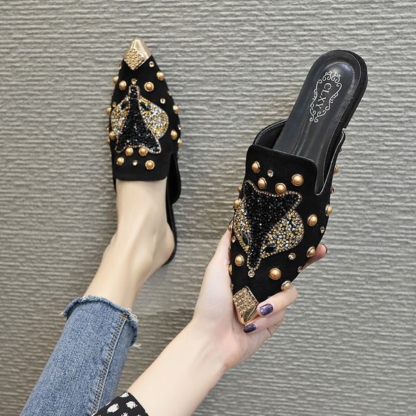 shoes for girls female mule slippers flat luxury slides jelly flip flops shose women pantofle low lady mules designer glitter, Black
shoes for girls female mule slippers flat luxury slides jelly flip flops shose women pantofle low lady mules designer glitter, Black