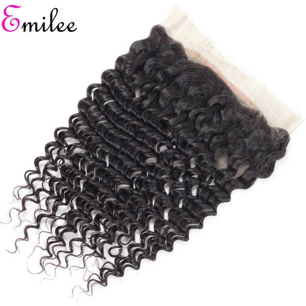 emilee deep wave 360 closure remy hair swiss lace frontal closure 8 - 20 inch part vietnamese hair closure, Black
emilee deep wave 360 closure remy hair swiss lace frontal closure 8 - 20 inch part vietnamese hair closure, Black