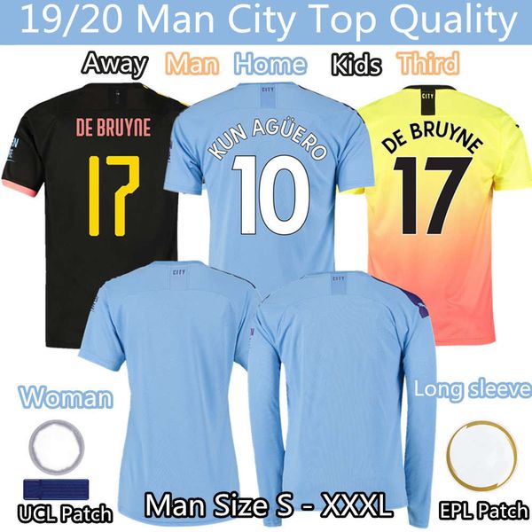 man куна агуэро de bruyne sterling сане футбол джерси таиланд городские женщина дети вентиляторы джерси 19 20 с длинным рукавом футбол джерс, Black;yellow
man куна агуэро de bruyne sterling сане футбол джерси таиланд городские женщина дети вентиляторы джерси 19 20 с длинным рукавом футбол джерс, Black;yellow