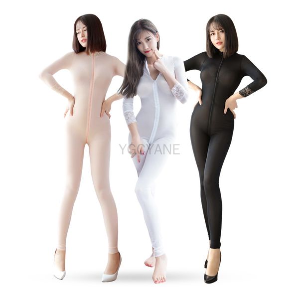 porno lingerie open crotch bodystockings women high elastic smooth fabric see through bodysuit long sleeve 2019 new arrival, Black;white
porno lingerie open crotch bodystockings women high elastic smooth fabric see through bodysuit long sleeve 2019 new arrival, Black;white