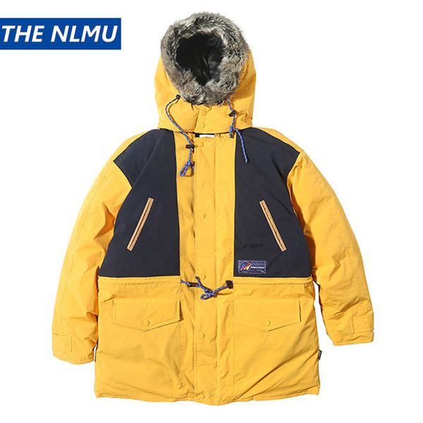 2019 winter parkas jackets men women hip hop thick coats harajuku fur collar trench patchwork coat windbreaker outwear hz461, Black
2019 winter parkas jackets men women hip hop thick coats harajuku fur collar trench patchwork coat windbreaker outwear hz461, Black