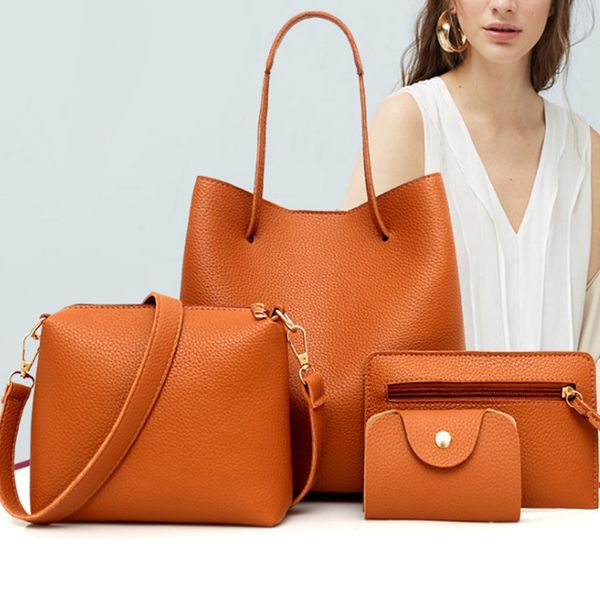 4шт новая мода женская сумка твердые мягкие пу кожа crossbody сумки для женщин универсальная zipper элегантный бордовый женская сумочка
4шт новая мода женская сумка твердые мягкие пу кожа crossbody сумки для женщин универсальная zipper элегантный бордовый женская сумочка