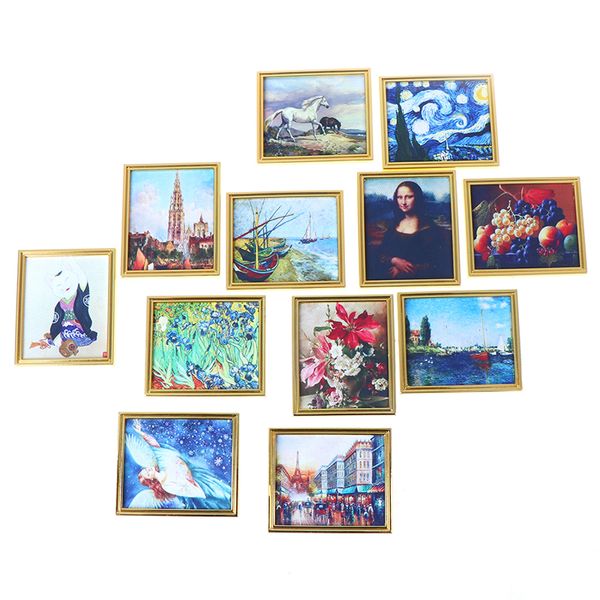 dollhouse miniature 1:12 mini decorative accessories antique frame oil painting diy wooden doll house 12 styles
dollhouse miniature 1:12 mini decorative accessories antique frame oil painting diy wooden doll house 12 styles