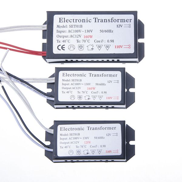 Electronic Transformer 12V Halogen Lamps AC 110V Electronic Transformer 60W 120W 160W AC 100-130V Electronic Transformer
Electronic Transformer 12V Halogen Lamps AC 110V Electronic Transformer 60W 120W 160W AC 100-130V Electronic Transformer
