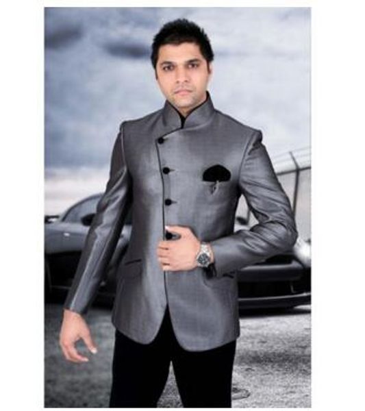 stand collar smoking men suits latest designs 2020 custome homme fashion tuxedos terno slim fit blazer(jacket+pant+handkerchiefs), Black;gray
stand collar smoking men suits latest designs 2020 custome homme fashion tuxedos terno slim fit blazer(jacket+pant+handkerchiefs), Black;gray