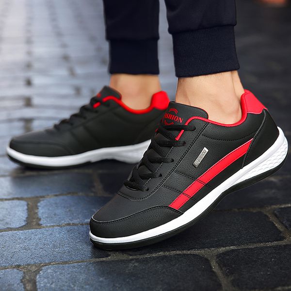 men casual sneakers leather walking shoes fashion business lace up casual shoes male outdoor walking sports big size 39-47
men casual sneakers leather walking shoes fashion business lace up casual shoes male outdoor walking sports big size 39-47