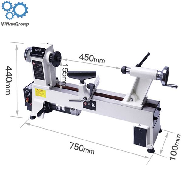 50w 4-inch chuck variable speed mini wood lathe machine tools woodworking with digital display
50w 4-inch chuck variable speed mini wood lathe machine tools woodworking with digital display