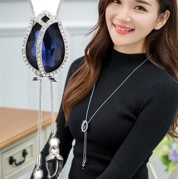 fashion- long pendant necklace zircon sweater chain fashion fine metal chain crystal rhinestone flower pendant necklaces christmas gift, Silver
fashion- long pendant necklace zircon sweater chain fashion fine metal chain crystal rhinestone flower pendant necklaces christmas gift, Silver