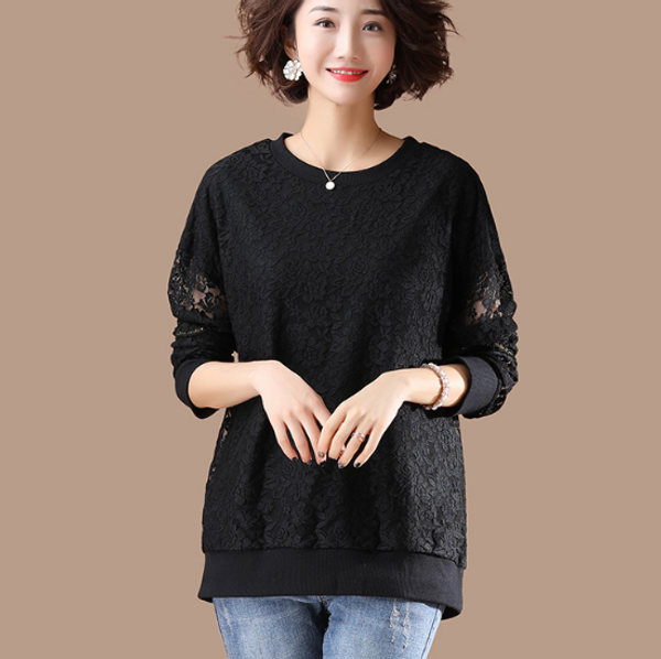 feminina women fashion full sleeve office lady loose elegant lace blouse women diamonds design black blouse shirt fw1032, White
feminina women fashion full sleeve office lady loose elegant lace blouse women diamonds design black blouse shirt fw1032, White