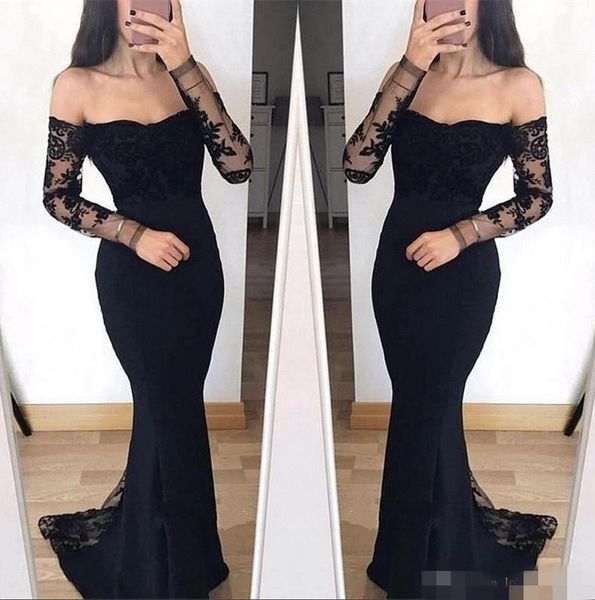 black evening dresses off the shoulder mermaid lace chiffon plus size sweep train custom made prom party gown formal occasion wear, Black;red
black evening dresses off the shoulder mermaid lace chiffon plus size sweep train custom made prom party gown formal occasion wear, Black;red