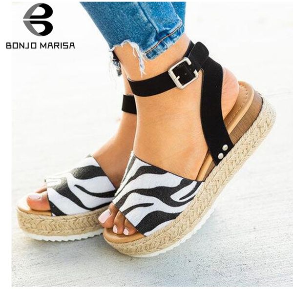 bonjomarisa large size 35-43 cool girls leopard zebra print sandals thick heel platform sandals women 2020 casual shoes woman, Black
bonjomarisa large size 35-43 cool girls leopard zebra print sandals thick heel platform sandals women 2020 casual shoes woman, Black